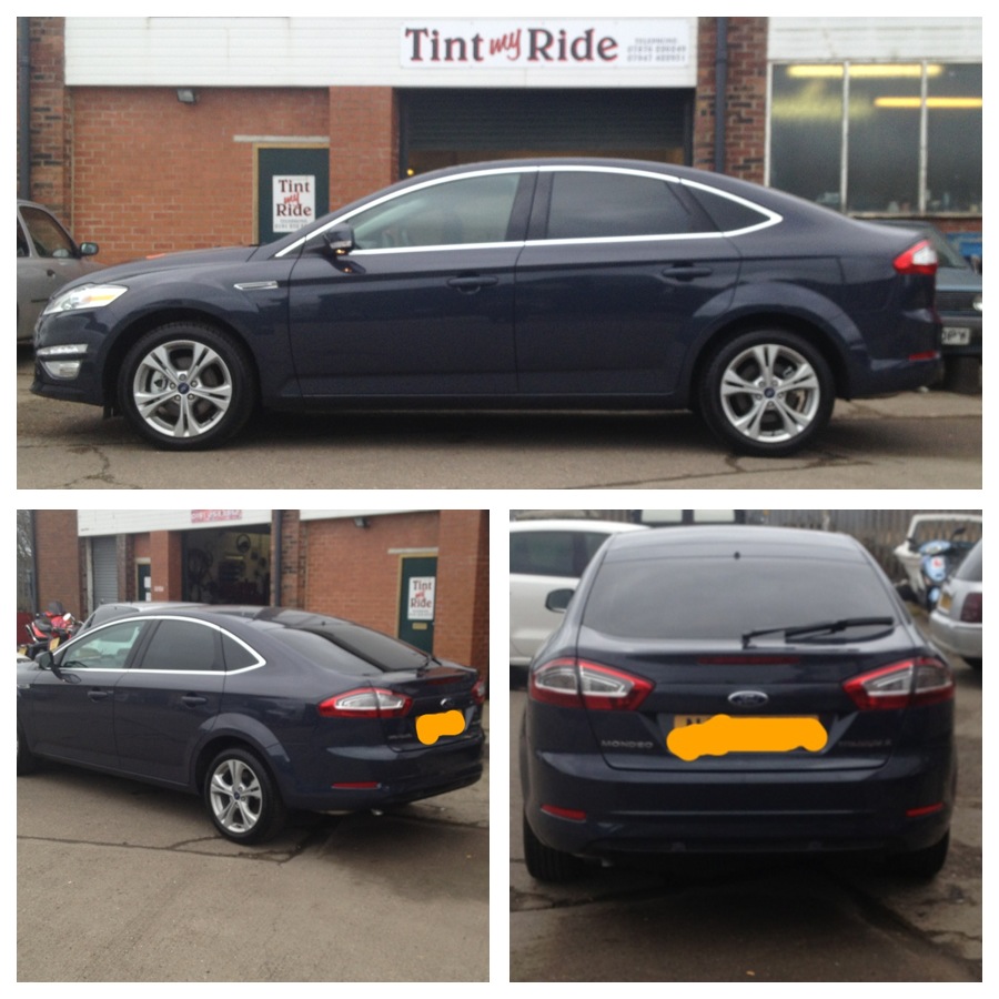Ford Mondeo with tinted windows