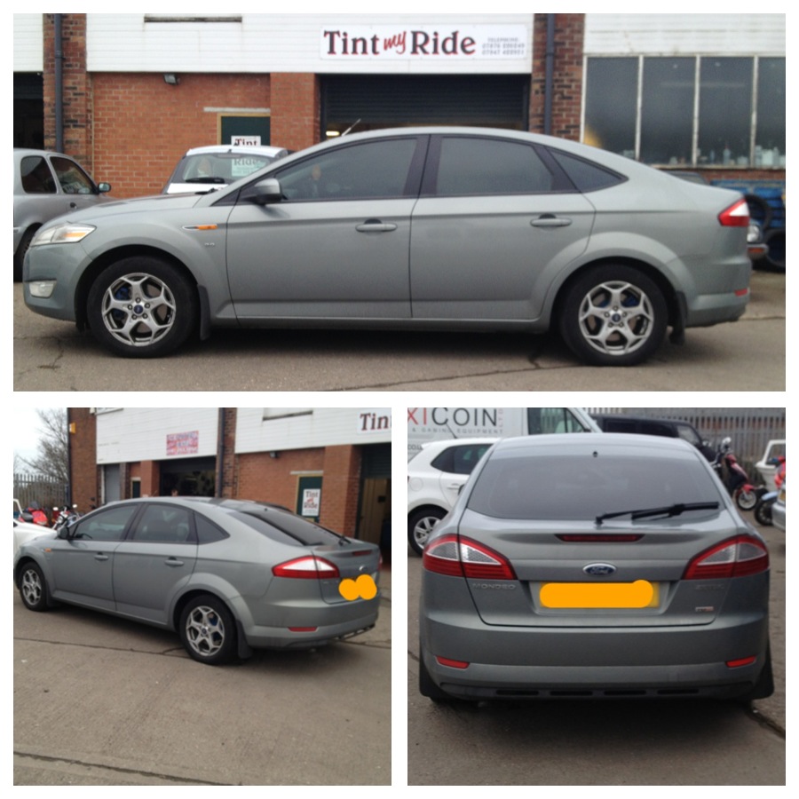 Ford Mondeo with rear window tint