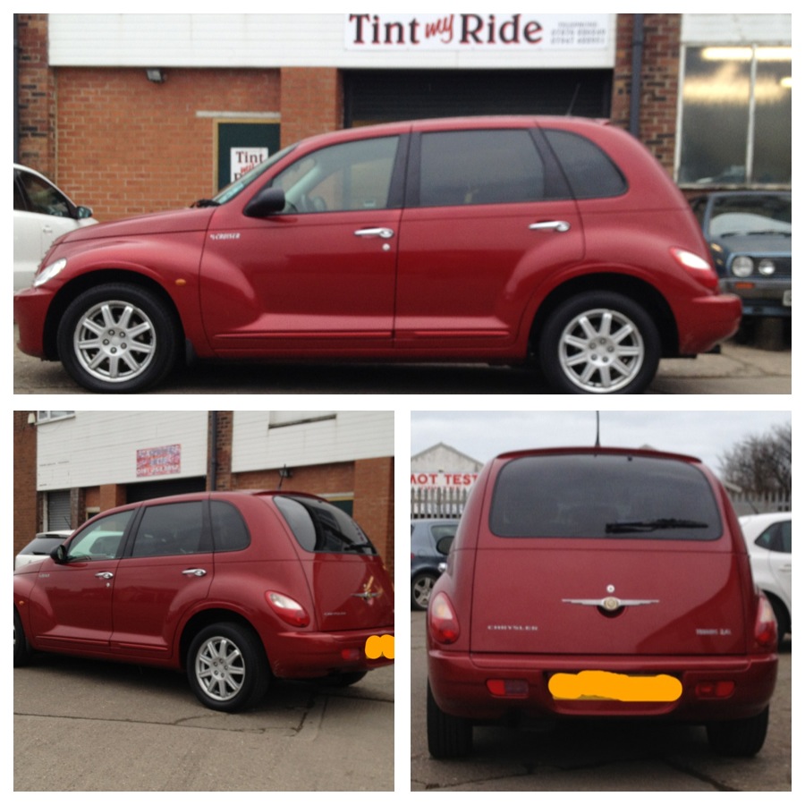 Chrysler PT Cruiser with tinted windows